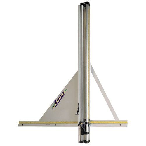 Fletcher-Terry F3000 48" Multi-Material Cutter with vertical cutting mechanism and adjustable guides for precision cutting. Fletcher-Terry F3000 48" Multi-Material Cutter with vertical cutting mechanism and adjustable guides for precision cutting.