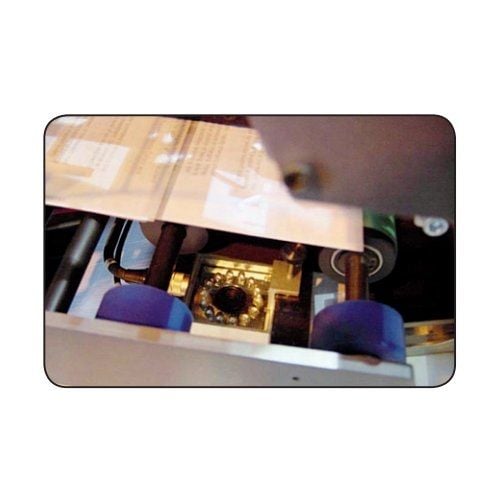 Close-up view of the Formax FD 2200-15 Data Integrity Scanning System ensuring accurate document processing and data validation during operations.