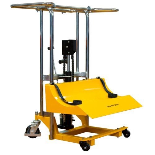 Foster 8.2' On-a-Roll Lifter (Standard Model) designed for easy handling and transport of heavy rolls in professional settings.