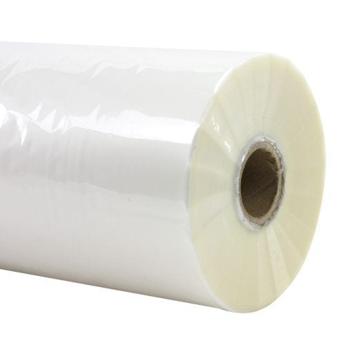A roll of GBC 3.0 Mil Clear NAP-LAM I film used for lamination purposes.