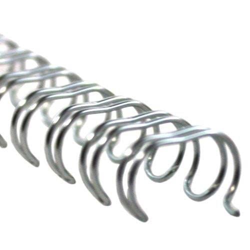 GBC Premium Silver 5/16 Inch 3:1 Twin Loop Wire - 9775017 Image 1