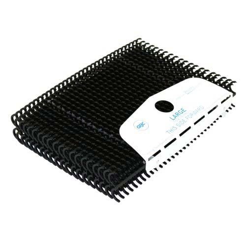 Stack of GBC Proclick Pronto Black Cassettes used for binding documents.