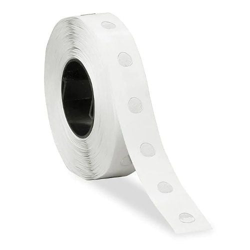 Glue Dots Dot Shot Pro Refill - 1/2" Low-Profile Low Tack (1500/Roll) Image 1