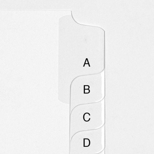 A Z All State Style Letter Size Collated Side Tab Legal Indexes 1 Set Image 1 A Z All State Style Letter Size Collated Side Tab Legal Indexes 1 Set Image 1