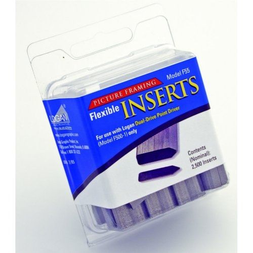 Logan Flexible Point Strips for F500-2 Dual Drive Elite (2500/Pk) - 2 Packs Image 1