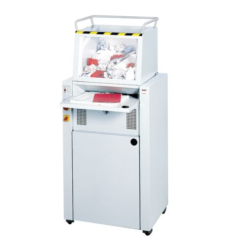 MBM Destroyit 4605 High Capacity Cross Cut Paper Shredder and Accessories Image 1