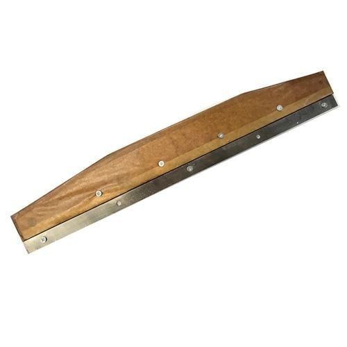 MBM Replacement Blade Kit for Kutrimmer 1046, featuring a durable metal and wood construction with pre-drilled screw holes for easy installation.