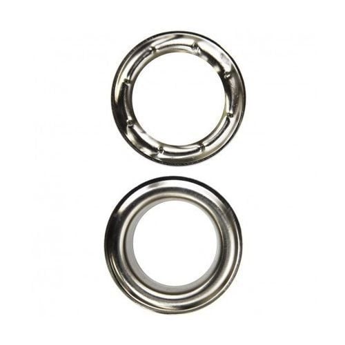 #00 (3/16") Self-Piercing Nickel Grommets - 500/Pack Image 1