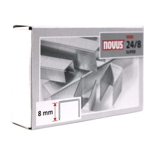 Novus 24-8 Super Premium Office Staples - 1000pk Image 2