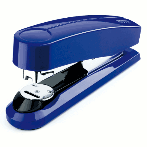 Novus B4FC Compact Flat Clinch Executive Stapler - Blue Image 1