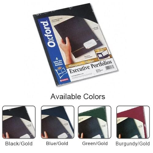 Oxford Monogram Executive Business Portfolio Image 1