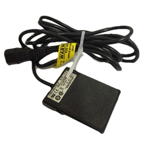Rhin-O-Tuff Onyx HD8000 14" Manual Flat Bar Wire Closer foot pedal with attached cord.