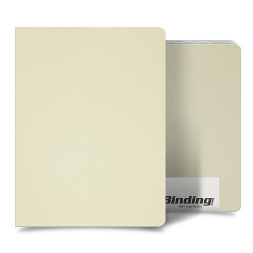 Ivory 23mil Sand Poly A4 Size Binding Covers - 25pk Image 1