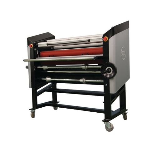 A GBC Spire III 64T 64" Wide Format Laminator, a heavy-duty laminating machine designed for high-volume lamination tasks.