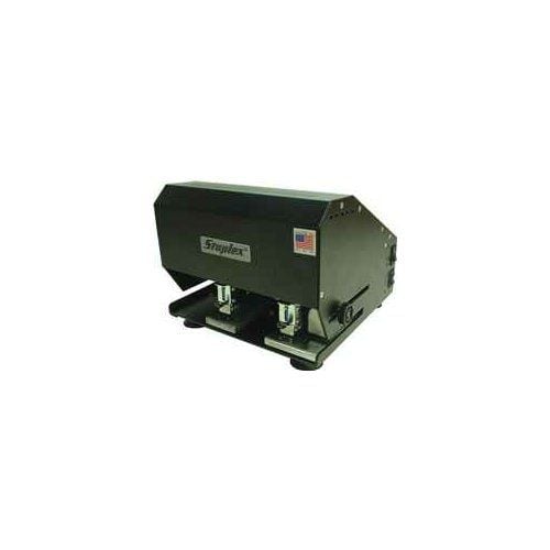 Staplex S-620NHL Double Head Electric Stapler with dual stapling heads and a durable black casing.