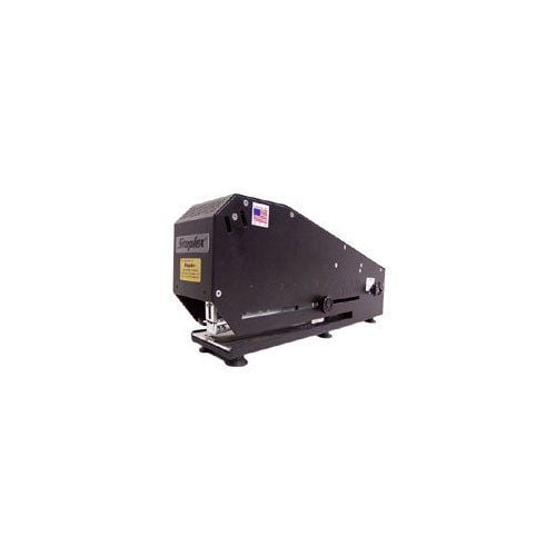 Staplex S-700-1NHL Long Reach Electric Stapler with a black metal body, designed for heavy-duty stapling tasks. Staplex S-700-1NHL Long Reach Electric Stapler with a black metal body, designed for heavy-duty stapling tasks.