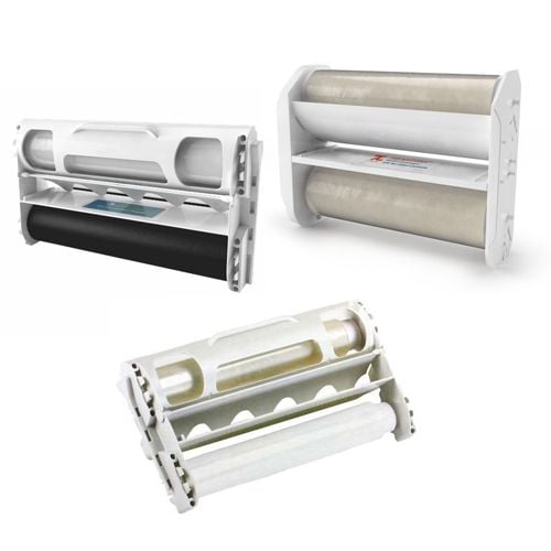 Xyron ezLaminator Refill Cartridges in various types, including adhesive and laminate options.