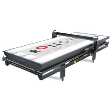 Rollover Classic 65" x 315" Flatbed Applicator, a large format machine designed for precise lamination and application processes.