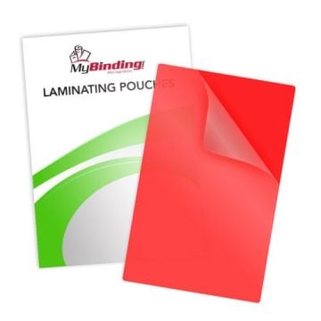 10mil Red Backed Laminating Pouches Images - 1