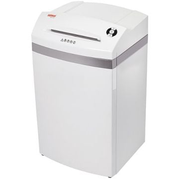 Intimus 60 CP7 Cross-Cut High Security Shredder, a sleek white office shredder designed for high-security document destruction.