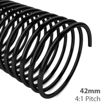 42mm 4:1 Pitch Spiral Binding Coil