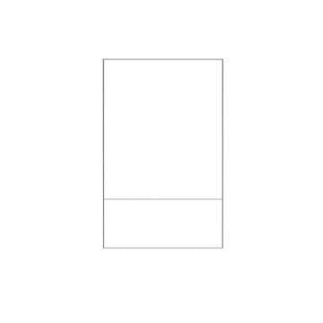 8.5 x 14 Cardstock Single-Perforated from bottom - 250 Sheets Image 1