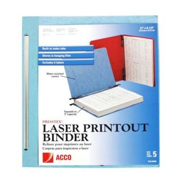 Acco PRESSTEX Hanging Report Covers (5pk) - A7035072 Image 1