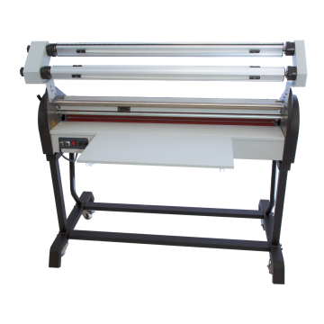 A Phoenix 440-ML 44" Mounter Laminator, a large-format machine designed for mounting and laminating prints on a sturdy metal frame.