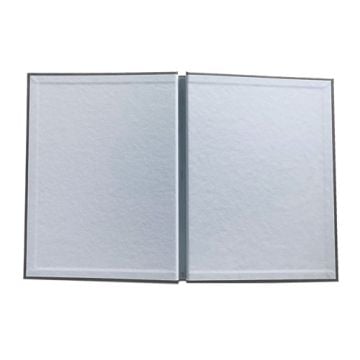 MasterBind Size A Portrait All in One Gray Modern Hard Cover with Channel - 90 Sheets