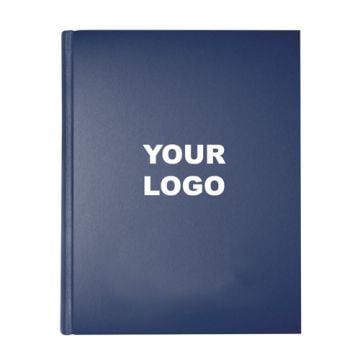 MasterBind All in One Navy Modern Hard Covers with Channel featuring a customizable design for professional presentations.