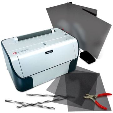 Akiles AlphaCoil-E Electric Coil Binding Starter Kit with Supplies and Crimping Pliers