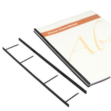 1 VeloBind 4-pin Reclosable Binding Strips - 100pk Image 3