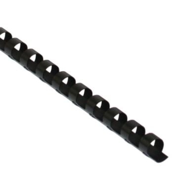 Black Plastic Binding Combs for organizing and securing documents in a neat, professional manner.