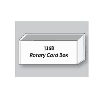 Box for Rotary File Cards - Holds 1000 cards Image 1
