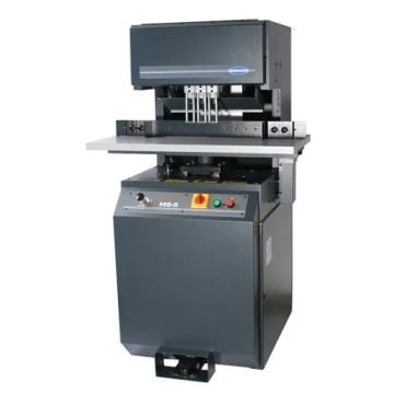 A Challenge MS-5 Paper Drill machine designed for high-capacity paper drilling with multiple drill bits and a sturdy, industrial build.