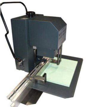 A Challenge Handy-Drill Single Spindle Paper Drill machine designed for precise paper drilling tasks.