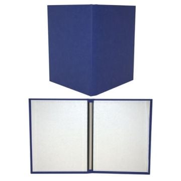 Fastback Bright Blue 8.5 x 11 Suede Hard Covers Image 1