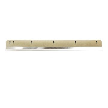 Formax Cut-True 16M Replacement Blade with a sharp metal edge and multiple mounting holes.