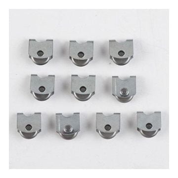 Set of 10 Fletcher Glass Scoring/Cutting Steel Wheels arranged in a grid on a white background.