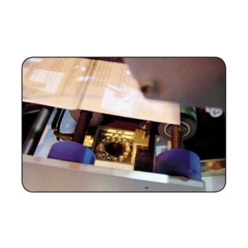 Close-up view of the Formax FD 2200-15 Data Integrity Scanning System ensuring accurate document processing and data validation during operations.