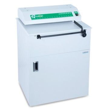 Formax Greenwave 430 Freestanding Cardboard Perforator with a compact design, ideal for eco-friendly packaging solutions.