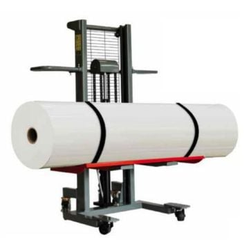 Foster On-a-Roll Lifter Jumbo designed for handling large rolls of material efficiently and safely.