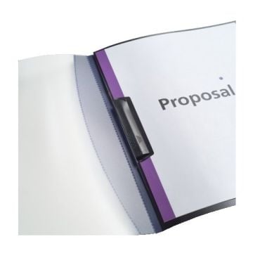 GBC Blue Hidden Swing Clip Report Cover - W21537 Image 1