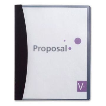 GBC Impact Black Hidden Swing Clip Report Cover - W21533 Image 1