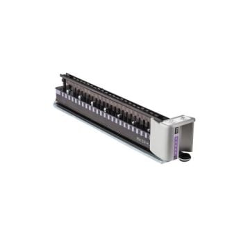 A close-up image of a GBC Magnapunch Pro Punching Dies unit, showing the punch die inserts and controls.