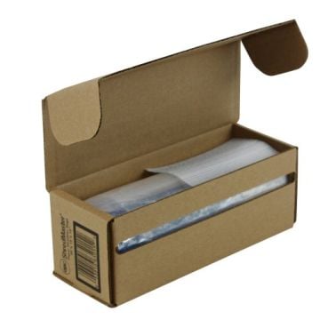 Open box of GBC Shredmaster Shredder Bags for 3000 - 4000 Series, showing partially visible bags inside.
