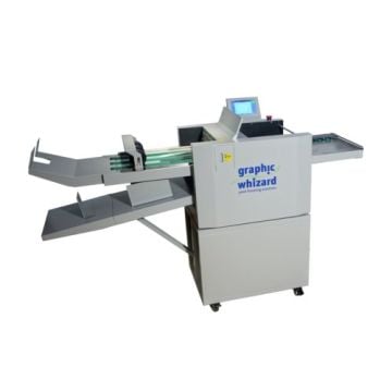 Graphic Whizard PT-33IKF Independent Knife Folder machine for professional paper folding and finishing.
