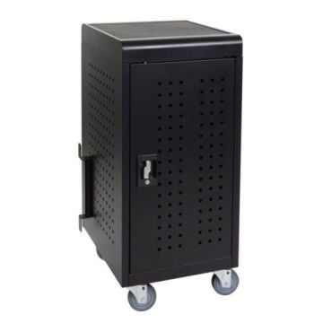 The Luxor 24 Tablet/Chromebook Charging Cart offers a secure and efficient solution for storing and charging up to 24 devices, ideal for classrooms and offices.