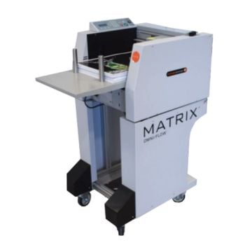 Matrix 330 Omni-Flow Fully-Automated Feeder machine designed for efficient and precise feeding in lamination processes.