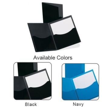 Oxford Laminated DoubleStuff Twin-Pocket Folder Image 3